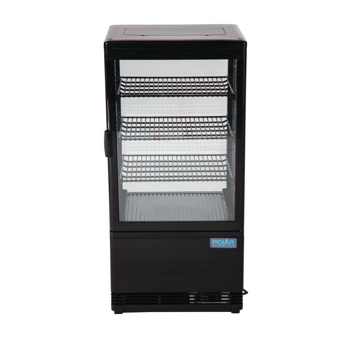 Polar C-Series Energy Efficient  Display Fridge Black 68Ltr • PAS-CX577-A