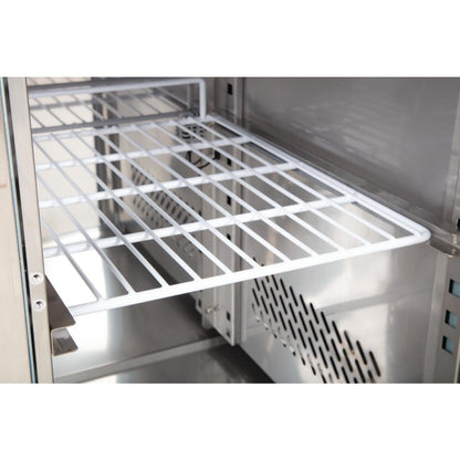 Polar U-Series Triple Door Counter Fridge - 417Ltr • PAS-UA048-A