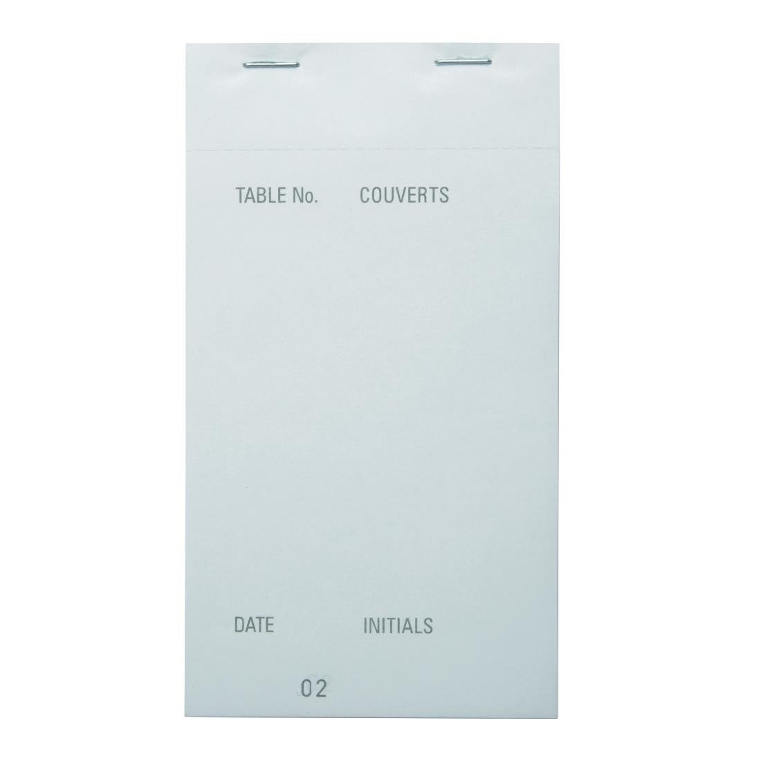 Olympia Recyclable Carbonless Waiter Pad Duplicate Large (Pack of 50) • PAS-G523