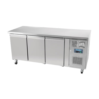 Polar U-Series Triple Door Counter Fridge - 417Ltr • PAS-UA048-A