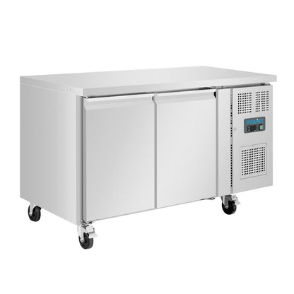 Polar U-Series Double Door Counter Freezer 282Ltr • PAS-G599-A