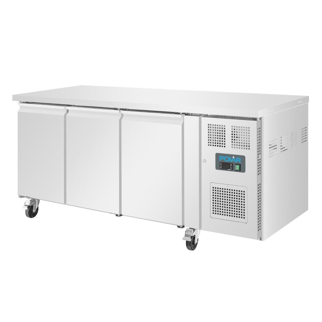 Polar U-Series Triple Door Counter Freezer 417Ltr • PAS-G600-A