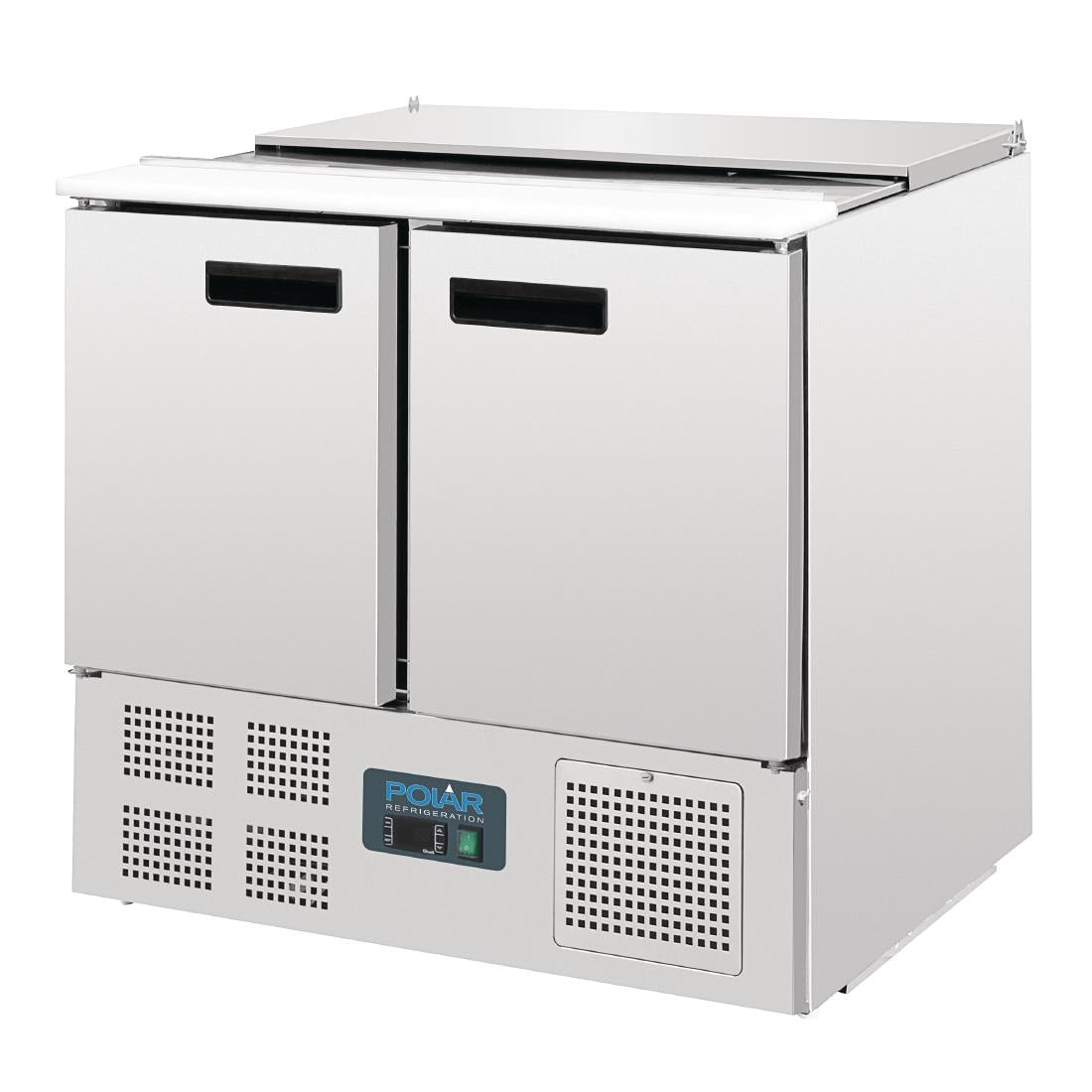 Polar G-Series Saladette Counter Fridge 240Ltr (155W. 2x1/1GN + 3x 1/6GN. R600a) • PAS-G606-A