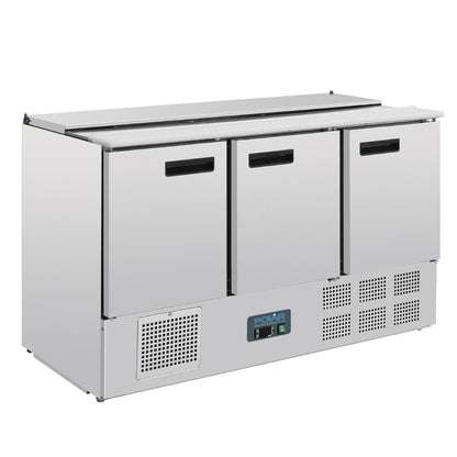 Polar G-Series Saladette Counter Fridge 368Ltr • PAS-G607-A