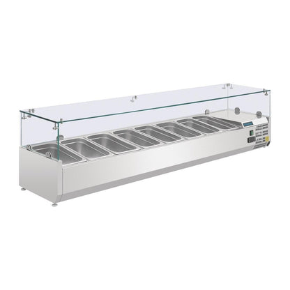 Polar G-Series Countertop Prep Fridge 8x 1/4GN • PAS-G610-A