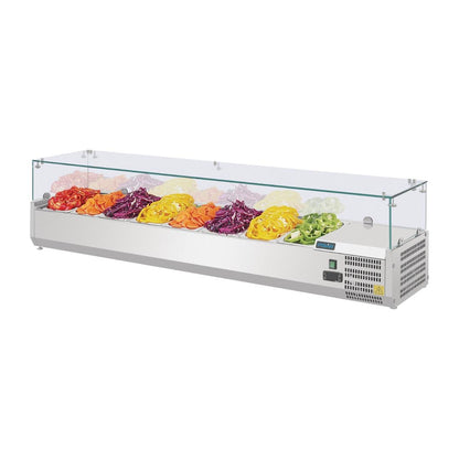 Polar G-Series Countertop Prep Fridge 8x 1/4GN • PAS-G610-A