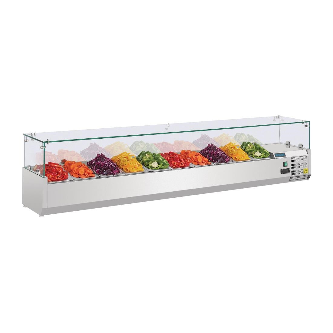 Polar G-Series Countertop Prep Fridge 10x 1/4GN • PAS-G611-A