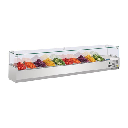 Polar G-Series Countertop Prep Fridge 10x 1/4GN • PAS-G611-A