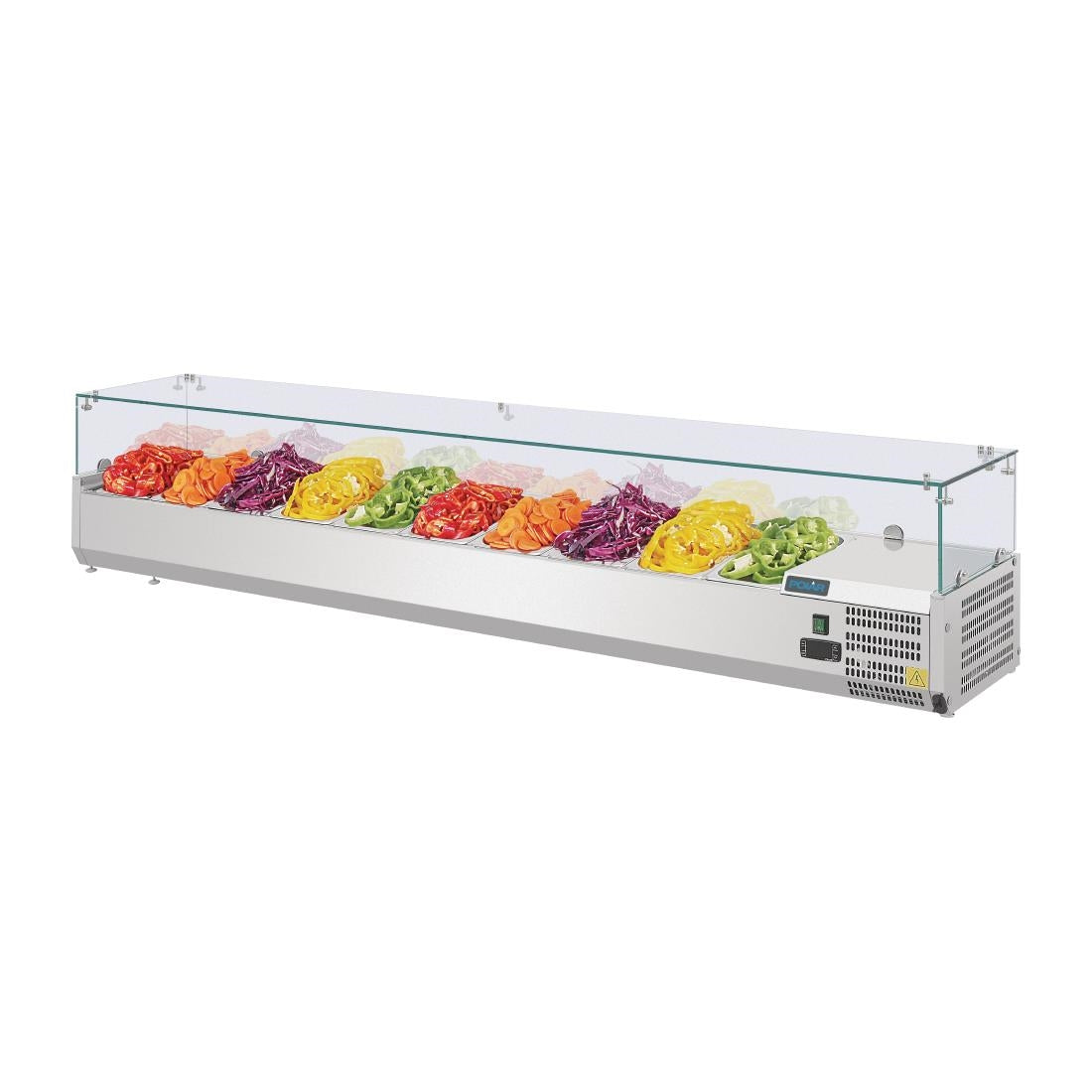 Polar G-Series Countertop Prep Fridge 10x 1/4GN • PAS-G611-A