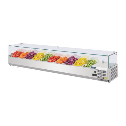 Polar G-Series Countertop Prep Fridge 10x 1/4GN • PAS-G611-A