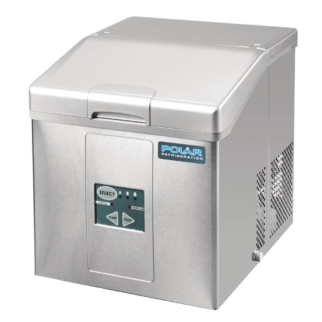 "Polar C-Series Countertop Ice Machine 15kg Output" • PAS-CH479-A