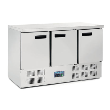 Polar G-Series Triple Door Counter Fridge 368Ltr • PAS-G622-A