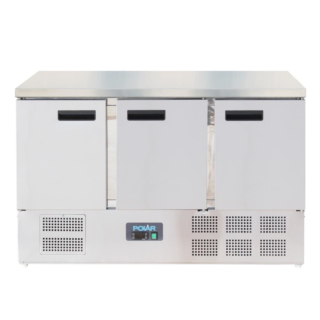 Polar G-Series Triple Door Counter Fridge 368Ltr • PAS-G622-A