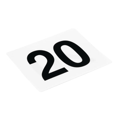 Olympia Table Numbers Set 1-25 • PAS-GC086