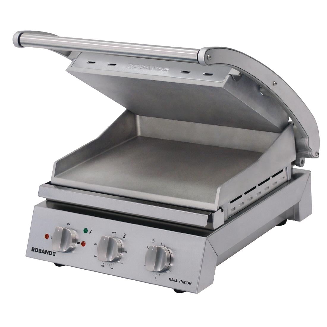 Roband Grill Station Smooth Plate 6 slice GSA610S • PAS-GC375