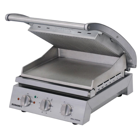Roband GSA610R Grill Station Ribbed Plate 6 slice • PAS-GC376