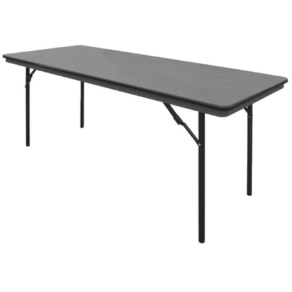 Bolero ABS Folding Banquet Rectangular Table 6ft Grey • PAS-GC596