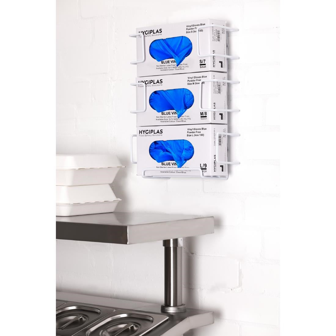 Vogue Disposable Glove Dispenser (360(H)x 260(W)x 105(D)mm / 14x10x4.1") • PAS-GC960