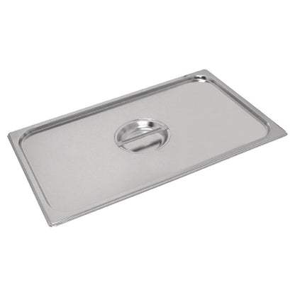 Vogue Heavy Duty Stainless Steel 1/1 Gastronorm Lid • PAS-GC967