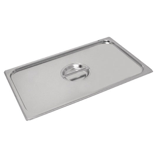 Vogue Heavy Duty Stainless Steel 1/1 Gastronorm Lid • PAS-GC967