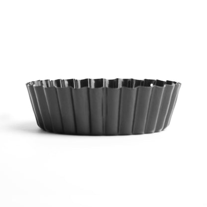 Vogue Non-Stick Deep Fluted Quiche Tin 31 x 100mm • PAS-GC988
