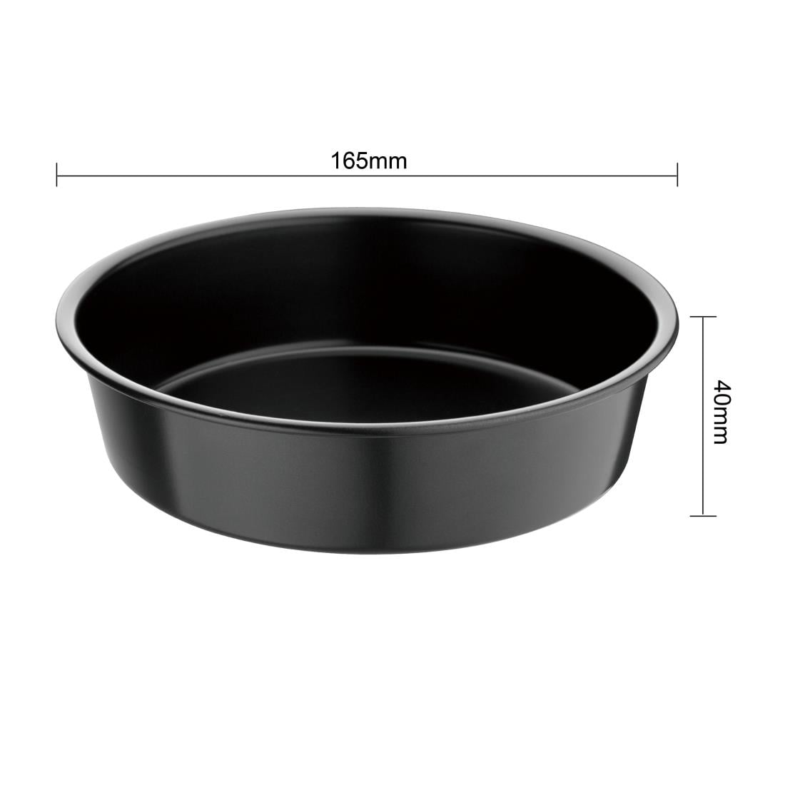 Vogue Non-Stick Deep Cake Tin 165mm • PAS-GC995