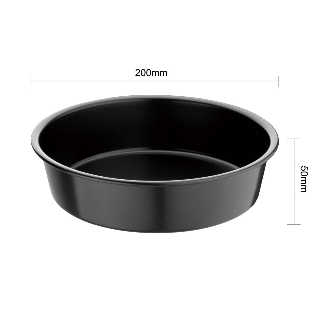 Vogue Non-Stick Deep Cake Tin 200mm • PAS-GC996