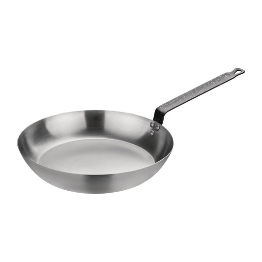 Vogue Carbon Steel Frying Pan 310mm • PAS-GD006