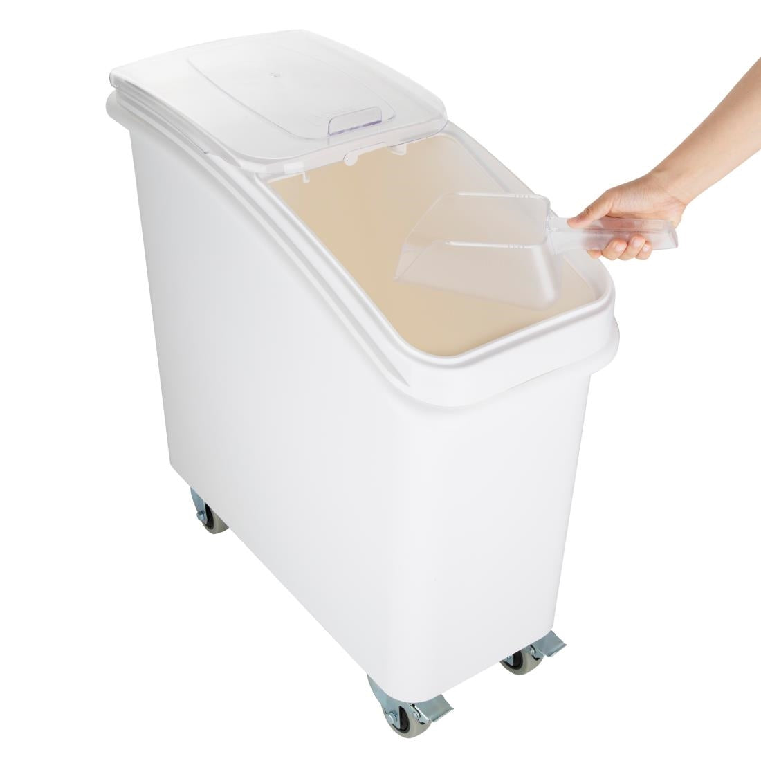 Vogue Ingredient Bin with Scoop 81Ltr • PAS-GD026