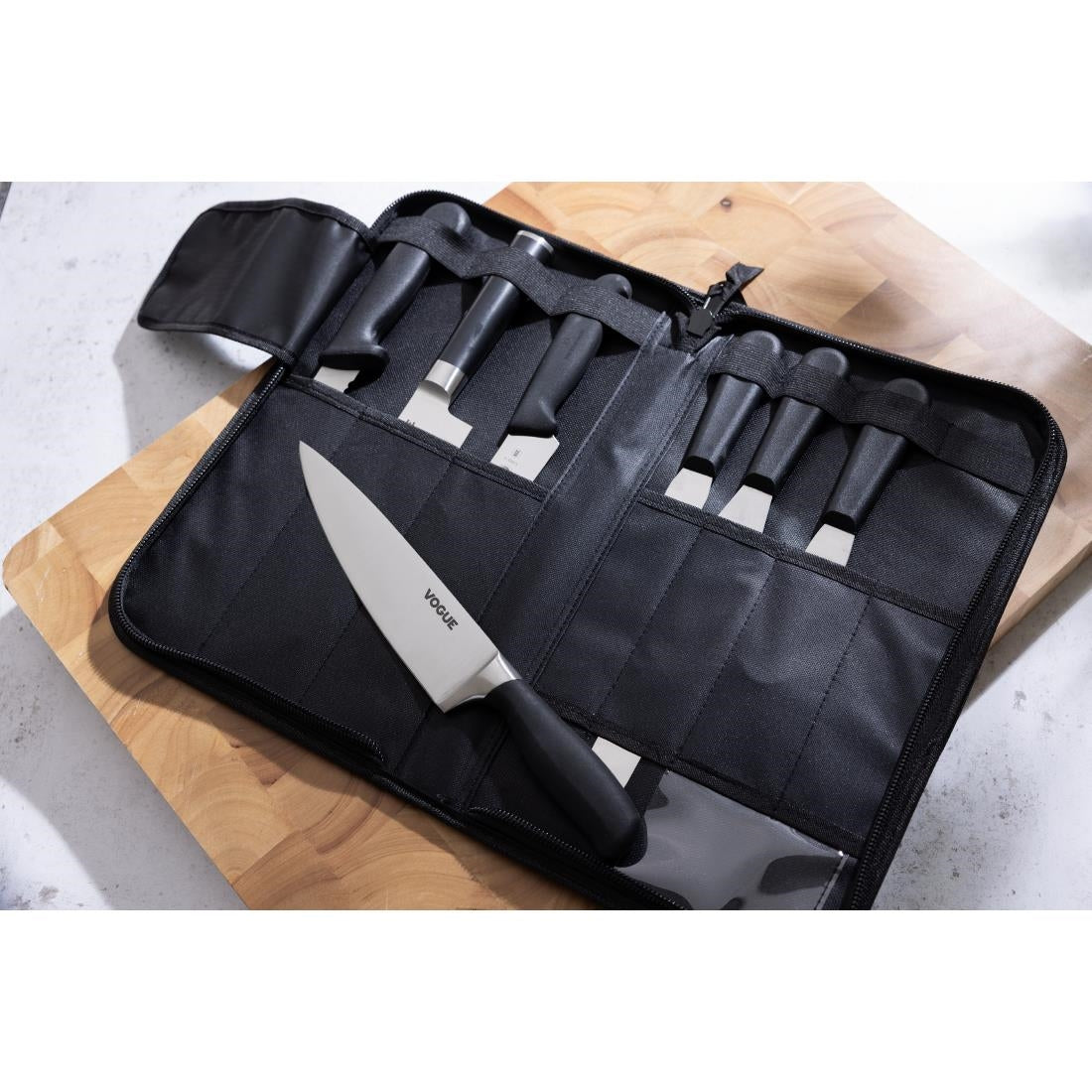 Vogue 7 Compartment Knife Case 7 Slots • PAS-GD049