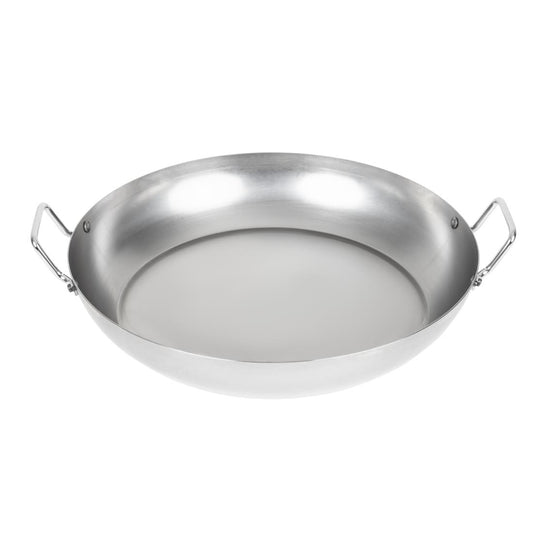 Vogue Carbon Steel Paella Pan 400mm • PAS-GD074