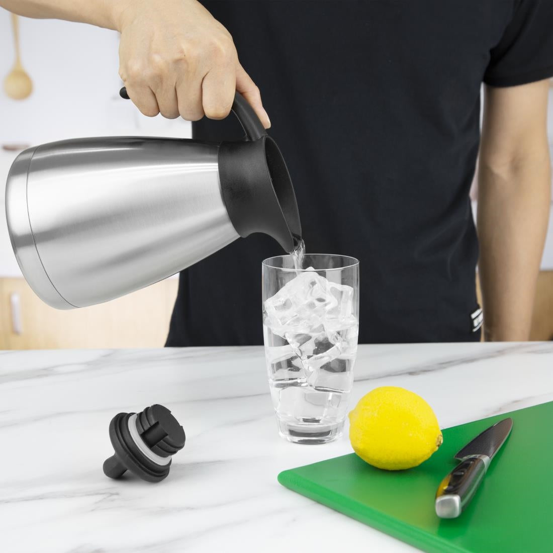 Olympia Screwtop Vacuum Jug 1Ltr • PAS-GD298