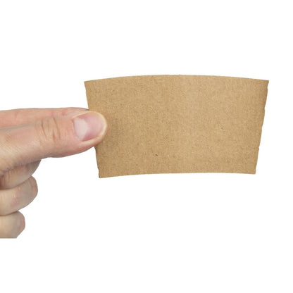 Fiesta Recyclable Corrugated Cup Sleeves for 225ml Cup (1000 Pack) (Pack quantity: 1000) • PAS-GD328
