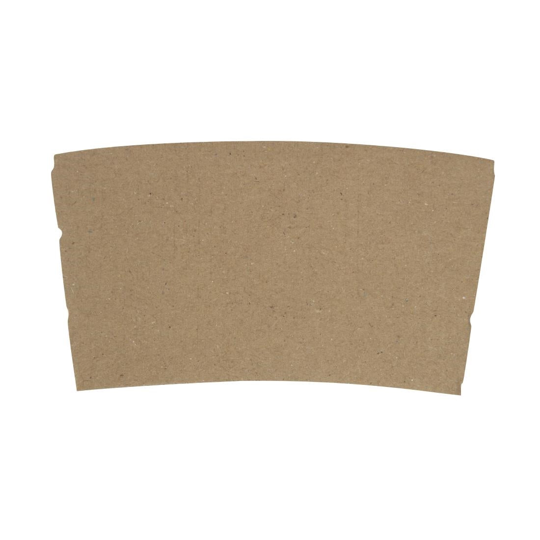 Fiesta Compostable Corrugated Cup Sleeves for 350ml/455ml Cups (Pack of 1000) • PAS-GD329