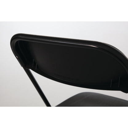 Bolero PP Folding Chairs Black (10 Pack) (Seat Height: 440mm | Pack Quantity: 10) • PAS-GD386