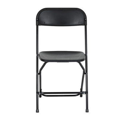 Bolero PP Folding Chairs Black (10 Pack) (Seat Height: 440mm | Pack Quantity: 10) • PAS-GD386