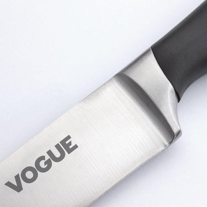 Vogue Soft Grip Carving Knife Black 195mm • PAS-GD758