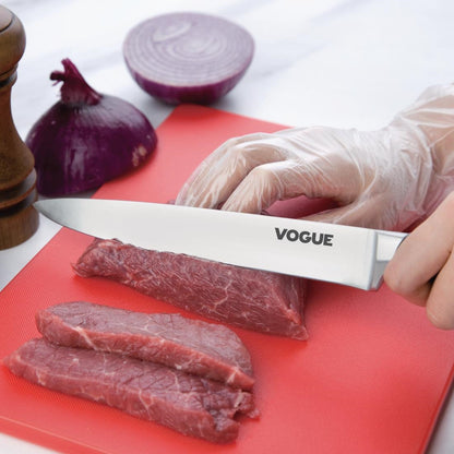 Vogue Soft Grip Carving Knife Black 195mm • PAS-GD758