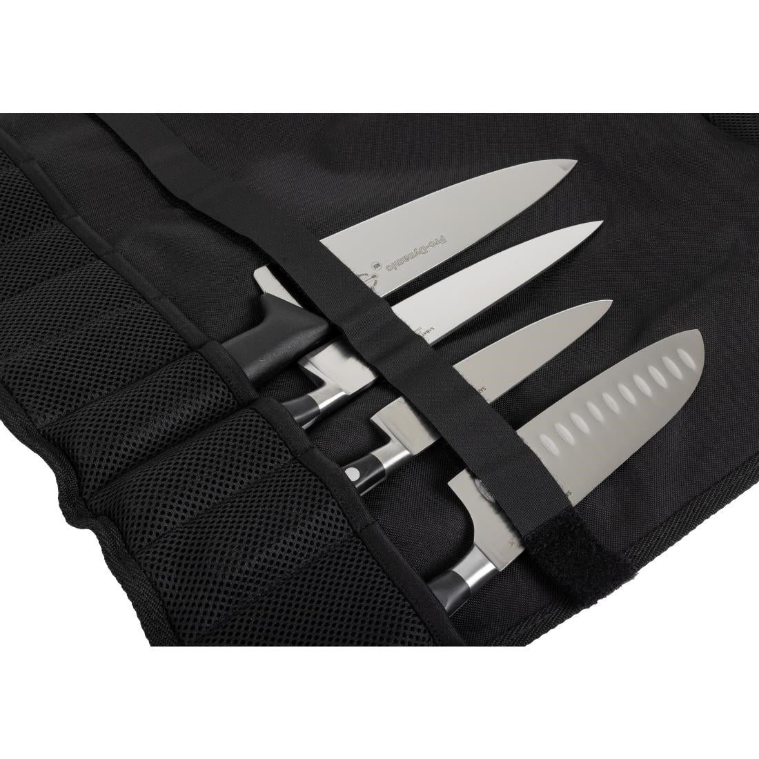 Dick Knife Roll Bag and Strap Black 11 Slots • PAS-GD796