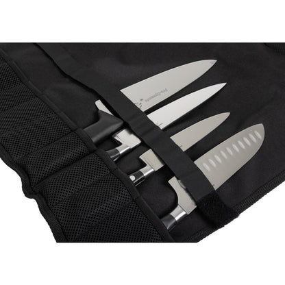Dick Knife Roll Bag and Strap Black 11 Slots • PAS-GD796