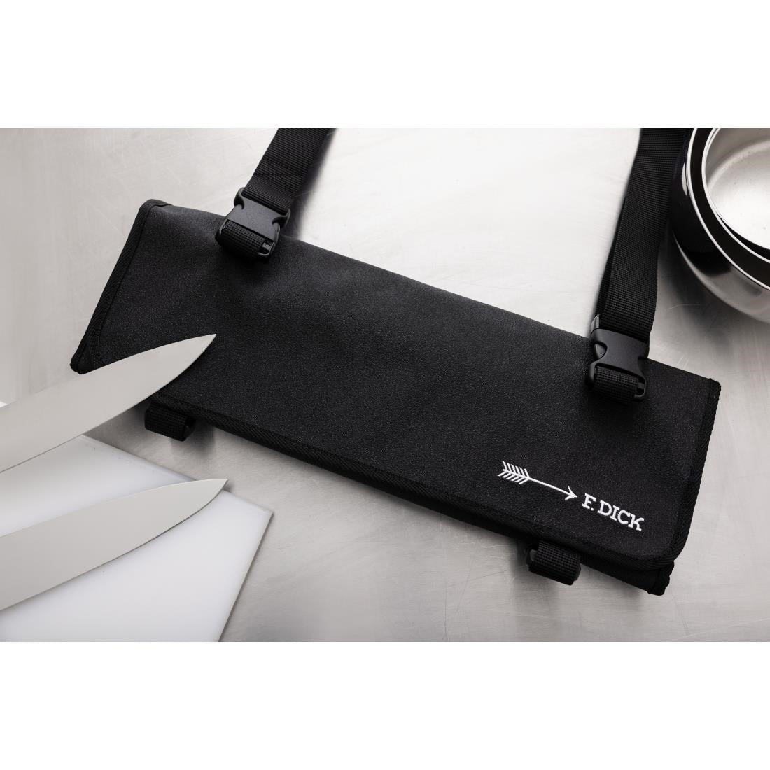 Dick Knife Roll Bag and Strap Black 11 Slots • PAS-GD796