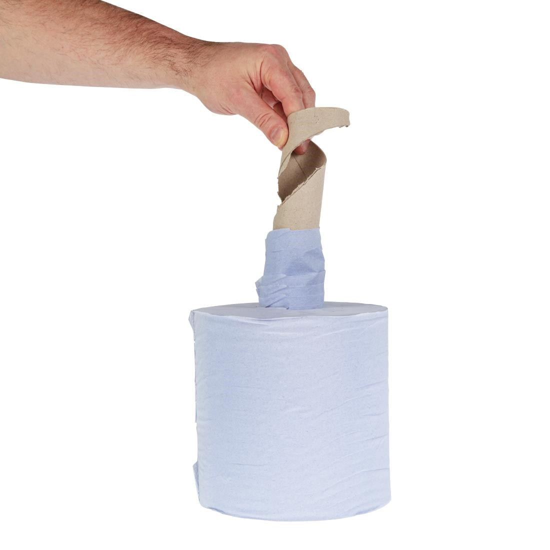 Jantex Blue Centrefeed Rolls 1-Ply (6 Pack) • PAS-GD833
