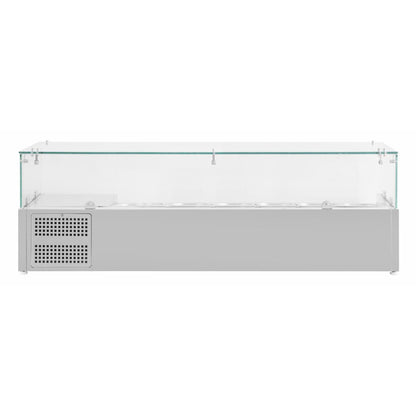 Polar G-Series Countertop Prep Fridge 5x 1/3GN & 1x 1/2GN • PAS-GD876-A