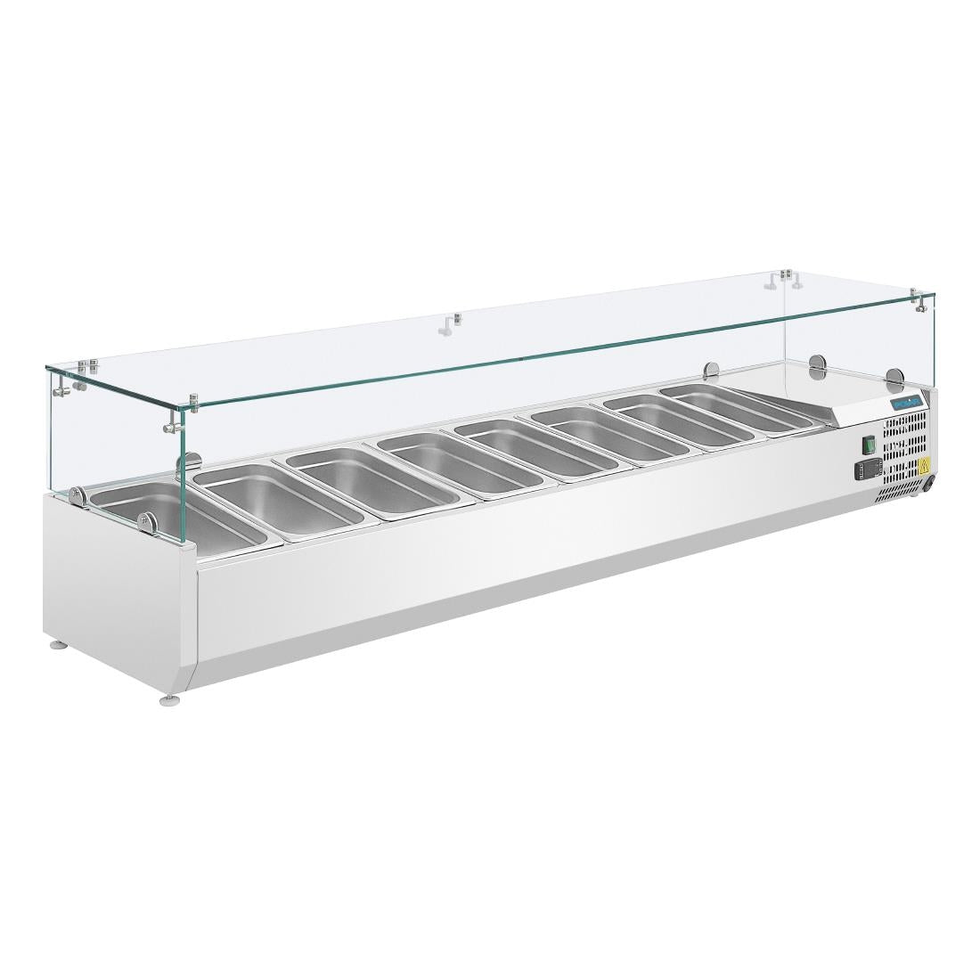 Polar G-Series Countertop Prep Fridge 8x 1/3GN • PAS-GD877-A