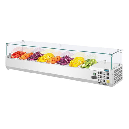 Polar G-Series Countertop Prep Fridge 8x 1/3GN • PAS-GD877-A