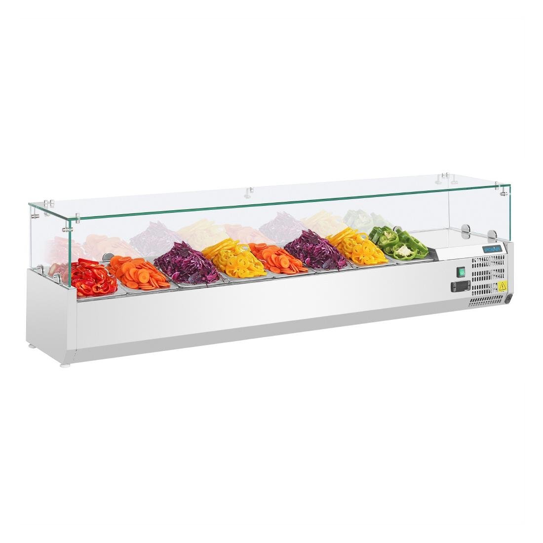 Polar G-Series Countertop Prep Fridge 8x 1/3GN • PAS-GD877-A