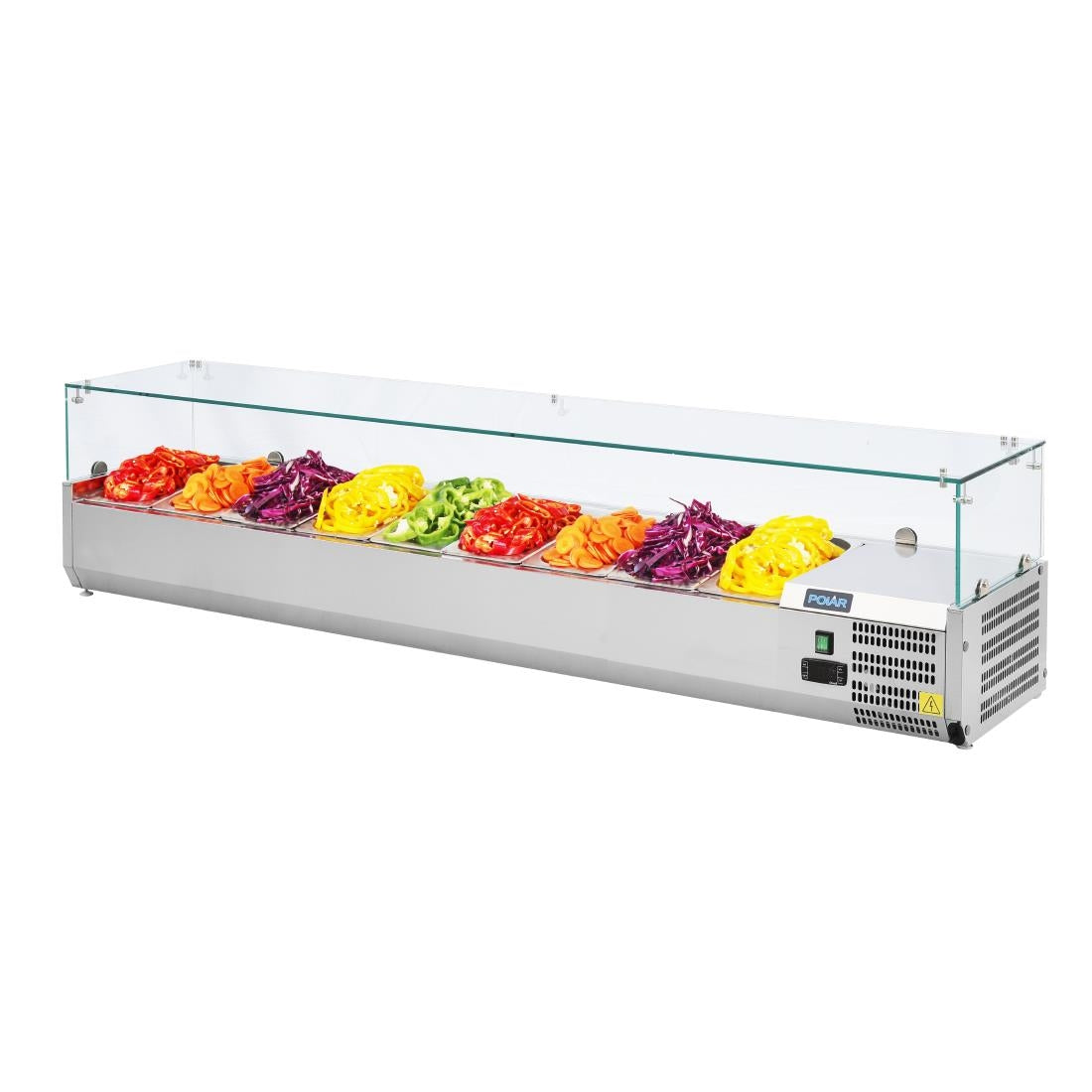Polar G-Series Countertop Prep Fridge 9x 1/3GN • PAS-GD878-A