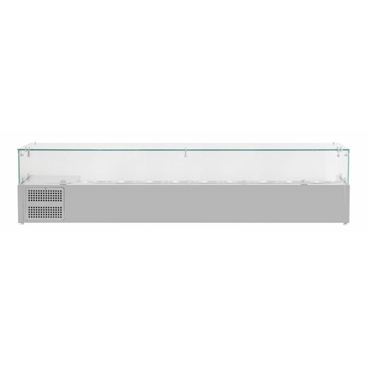 Polar G-Series Countertop Prep Fridge 9x 1/3GN • PAS-GD878-A