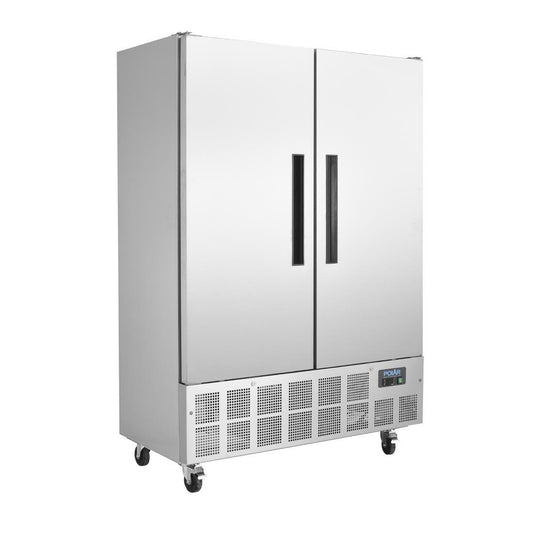 Polar G-Series Double Door Slimline Fridge 960Ltr • PAS-GD879-A