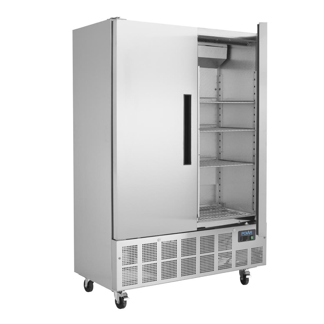 Polar G-Series Double Door Slimline Freezer 960Ltr • PAS-GD880-A